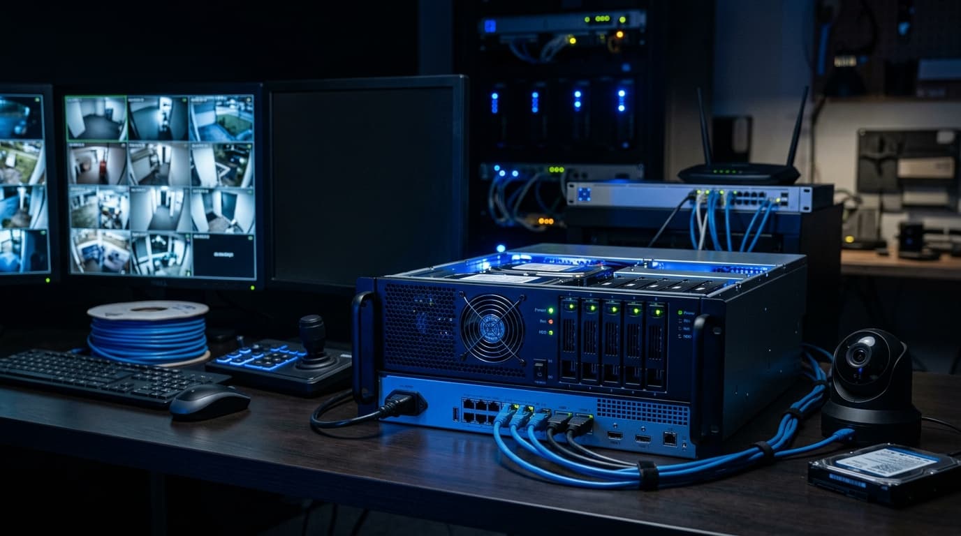 DVR یا NVR؟ راهنمای ساده انتخاب دستگاه ضبط دوربین مداربسته